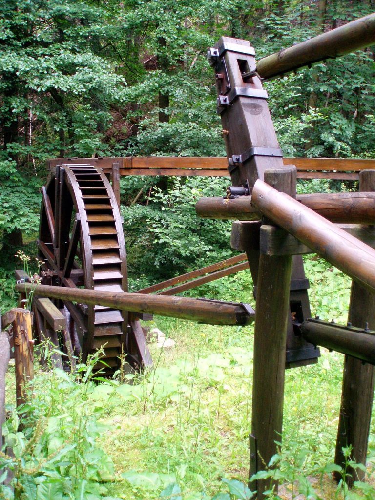 Gerendaműrendszer, Huttal, Harz hegység, Clausthal-Zellerfeldtől keletre; 1765.
